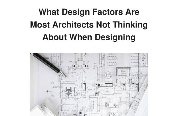 What Design Elements Are Most Architects Missing? - One Residential ...